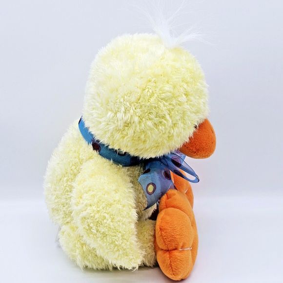 Sugar Loaf Baby Chick Plush Easter Gift Spring Polka Dot Bow Stuffed Animal 11" - Picture 8 of 11